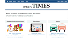 Desktop Screenshot of adbooker.harrowtimes.co.uk