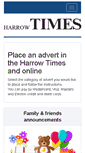 Mobile Screenshot of adbooker.harrowtimes.co.uk